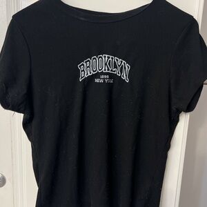 Brooklyn Graphic Black T-Shirt